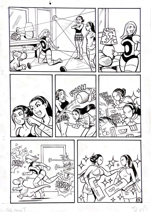 Greg & Fake - Santos Sisters #7 - "TJ" Page 5