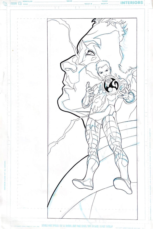 Kalman Andrasofszky - Alexander  Luthor: Infinite Crisis - Secret Files # 1 Pin-up