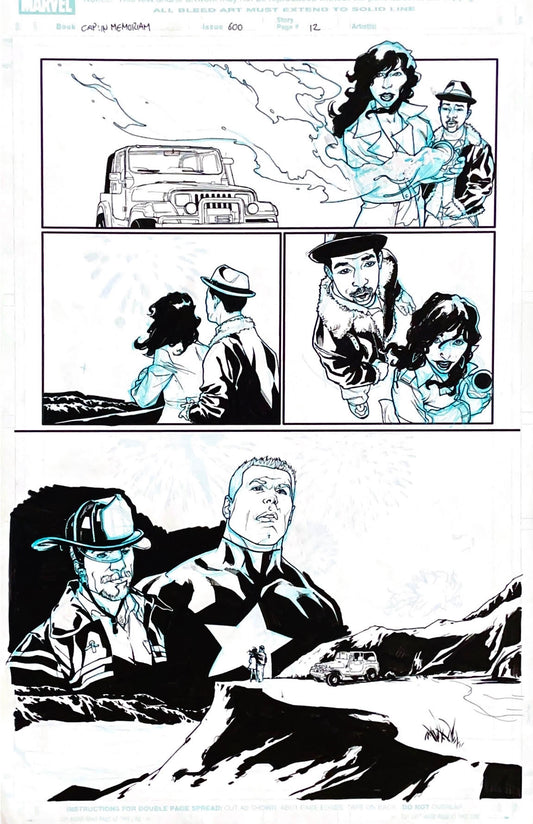 Kalman Andrasofszky -  Captain America: In Memoriam  # 600 - Page 12