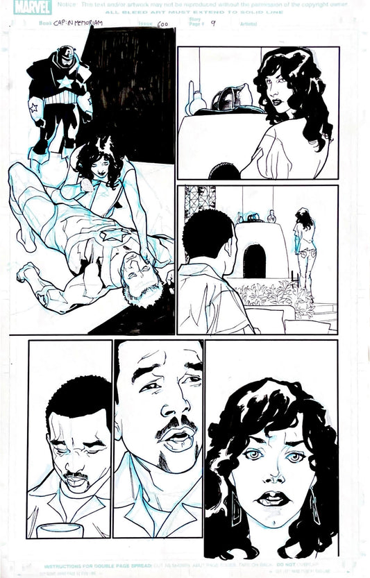 Kalman Andrasofszky -  Captain America: In Memoriam # 600 - Page 9