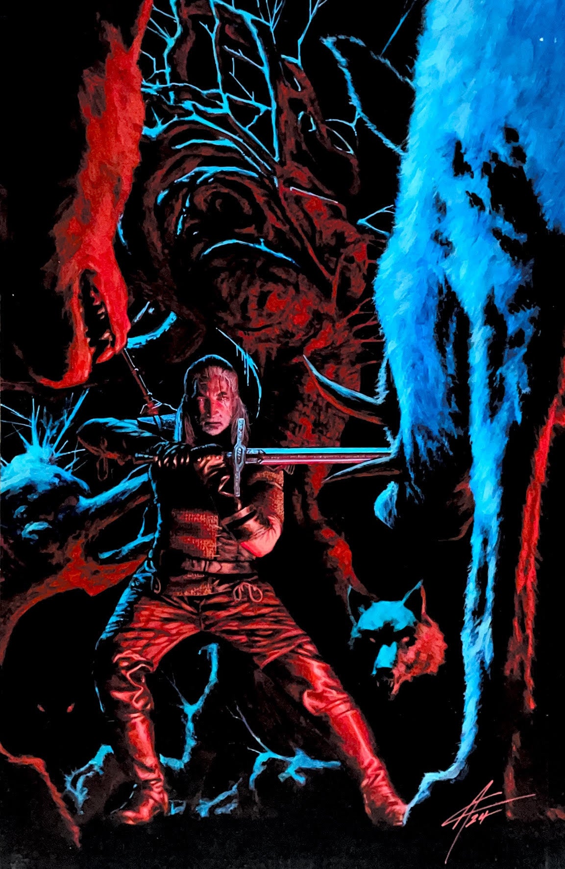 Aaron Campbell - WITCHER - VARIANT COVER