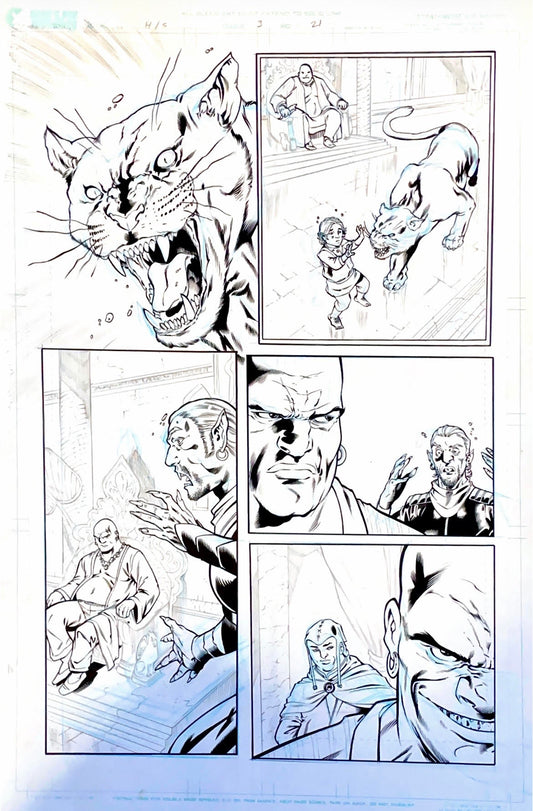 Tim Seeley - Forgotten Realms: The Halfling's Gem Issue 3 page #21