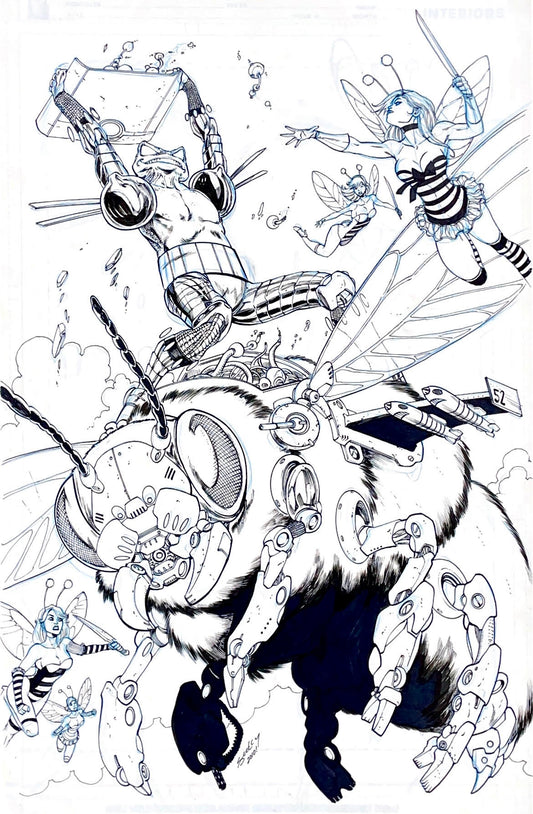 Tim Seeley - CYBERFROG / Pin-up